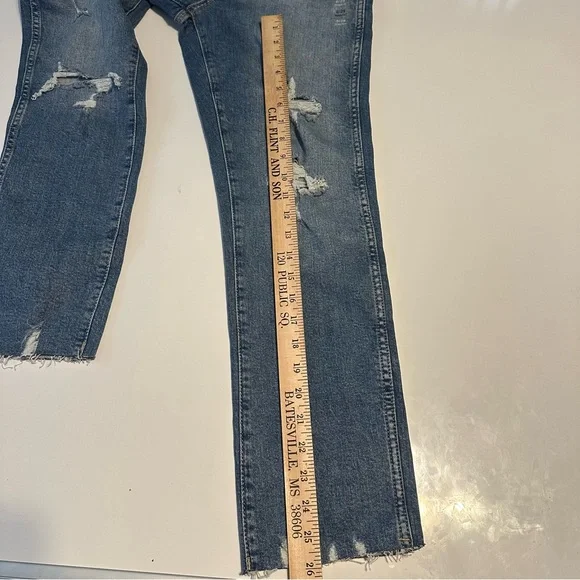 New Women Gap High Rise Vintage Slim Straight Leg Ankle Denim Size 8/29R - Picture 4 of 11